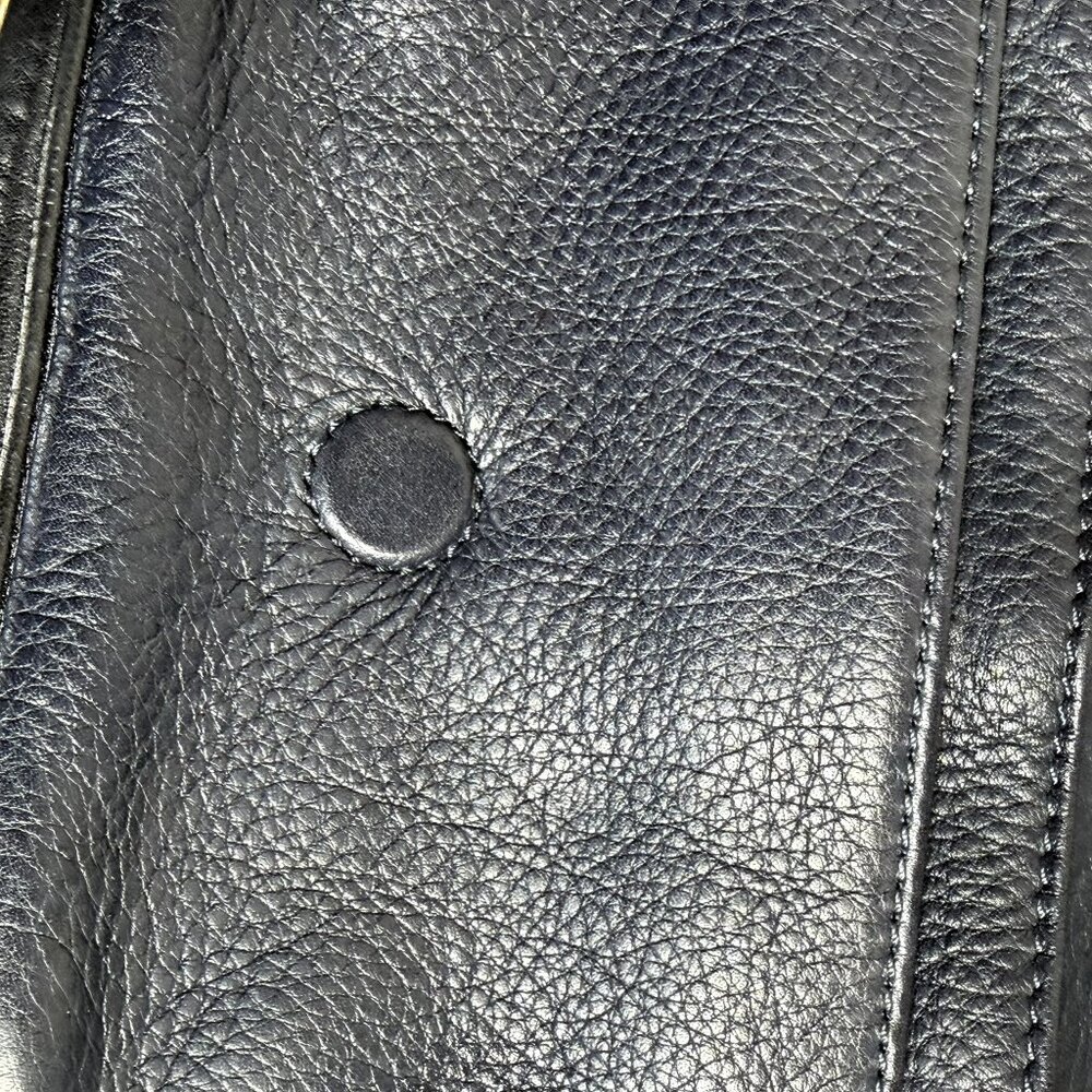 Rag & Bone mini pilot crossbody bag blue leather - Picture 4 of 14